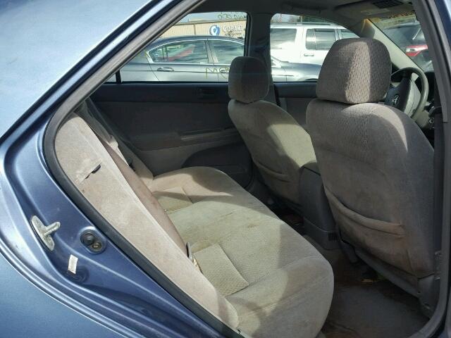 4T1BE32K73U679719 - 2003 TOYOTA CAMRY LE BLUE photo 6