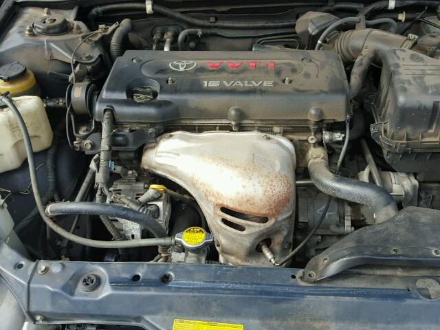 4T1BE32K73U679719 - 2003 TOYOTA CAMRY LE BLUE photo 7