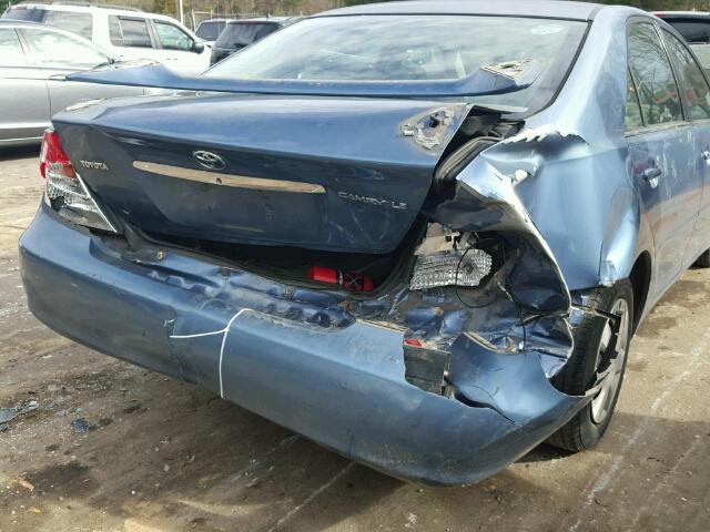 4T1BE32K73U679719 - 2003 TOYOTA CAMRY LE BLUE photo 9