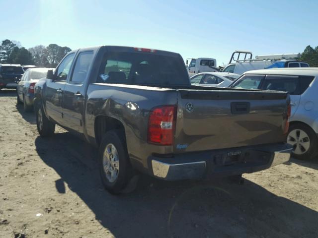 2GCEC13J681186599 - 2008 CHEVROLET SILVERADO BROWN photo 3