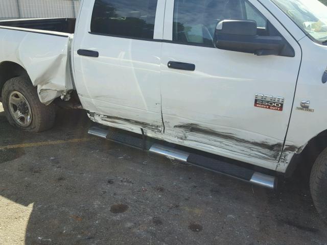 3C6TD4CL5CG333039 - 2012 DODGE RAM 2500 S თეთრი ფოტო 10