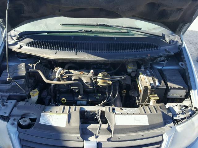 1D4GP24R56B579257 - 2006 DODGE GRAND CARA BLUE photo 7