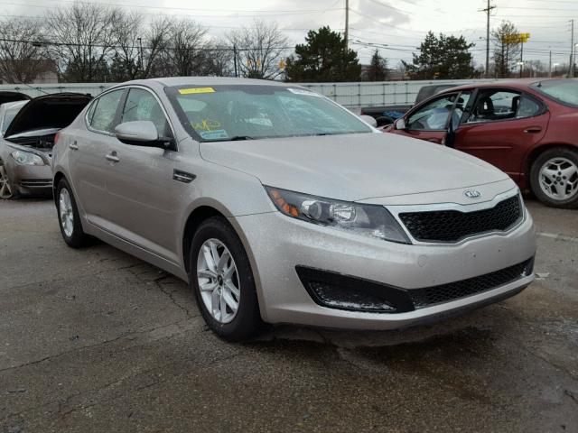 KNAGM4A79B5098213 - 2011 KIA OPTIMA LX SILVER photo 1