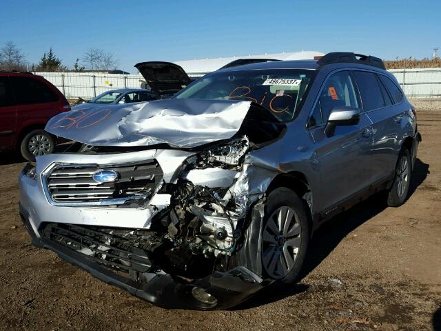 4S4BSBHC0F3350843 - 2015 SUBARU OUTBACK 2. SILVER photo 2