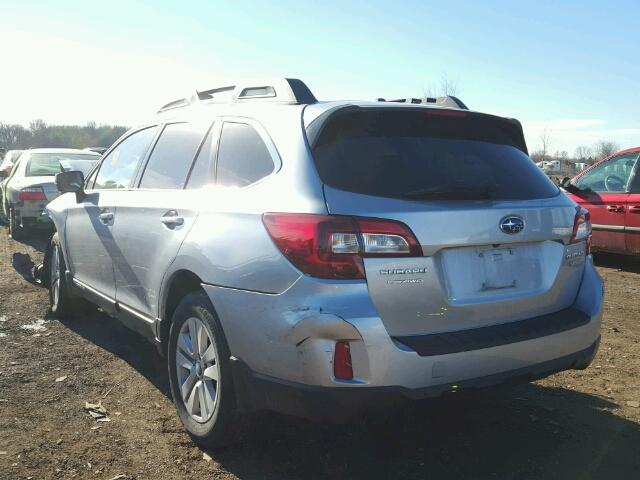 4S4BSBHC0F3350843 - 2015 SUBARU OUTBACK 2. SILVER photo 3