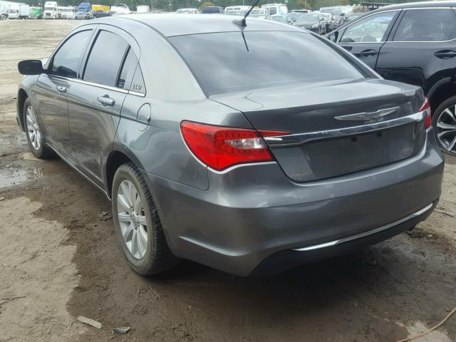 1C3CCBBB7DN629248 - 2013 CHRYSLER 200 TOURIN GRAY photo 3