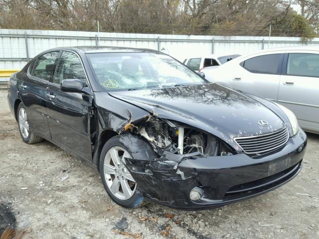 JTHBA30G355075854 - 2005 LEXUS ES 330 BLACK photo 1