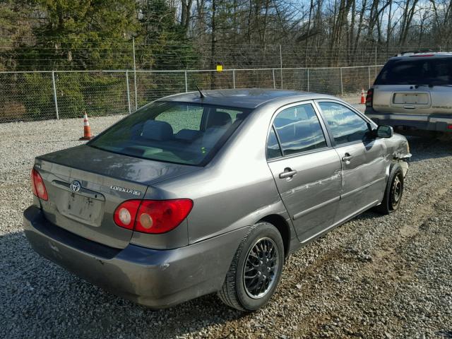 2T1BR32E36C603967 - 2006 TOYOTA COROLLA CE GRAY photo 4