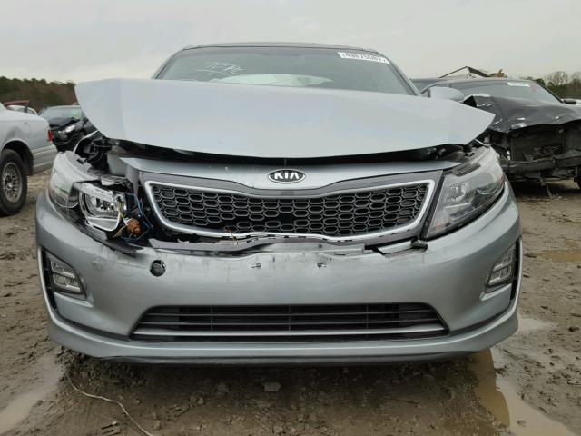 KNAGN4AD0E5068931 - 2014 KIA OPTIMA HYB TEAL photo 9