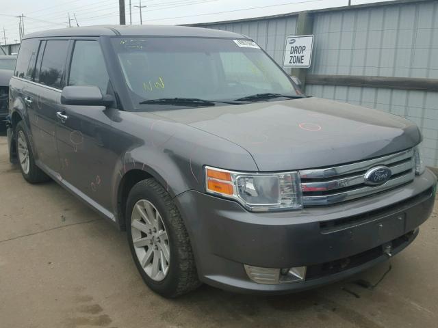 2FMHK6CC0ABA71748 - 2010 FORD FLEX SEL GREEN photo 1