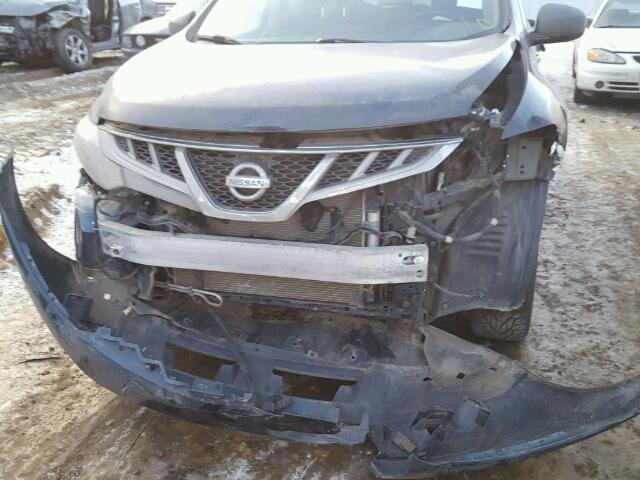 JN8AZ1MWXBW167825 - 2011 NISSAN MURANO S GREEN photo 9