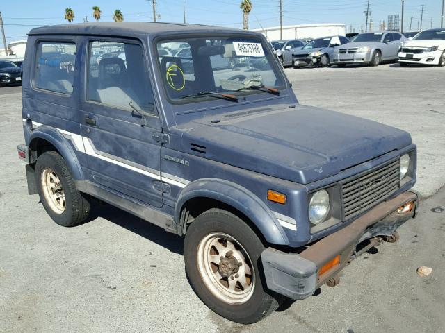 JS4JC51V8G4105968 - 1986 SUZUKI SAMURAI BLUE photo 1