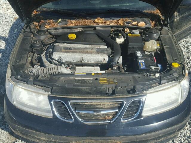 YS3ED49A653534499 - 2005 SAAB 9-5 ARC BLACK photo 7