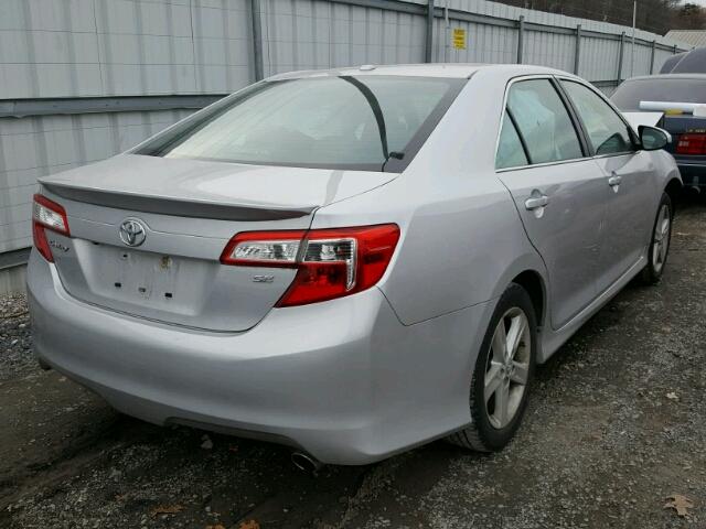 4T1BF1FK7EU818679 - 2014 TOYOTA CAMRY L SILVER photo 4