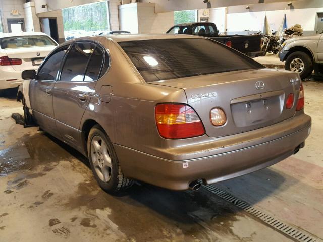 JT8BD68S5Y0095820 - 2000 LEXUS GS 300 GRAY photo 3