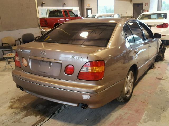 JT8BD68S5Y0095820 - 2000 LEXUS GS 300 GRAY photo 4