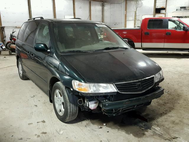 2HKRL18631H500641 - 2001 HONDA ODYSSEY EX GREEN photo 1