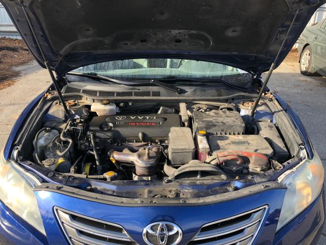 4T1BB46K79U102383 - 2009 TOYOTA CAMRY HYBR BLUE photo 8