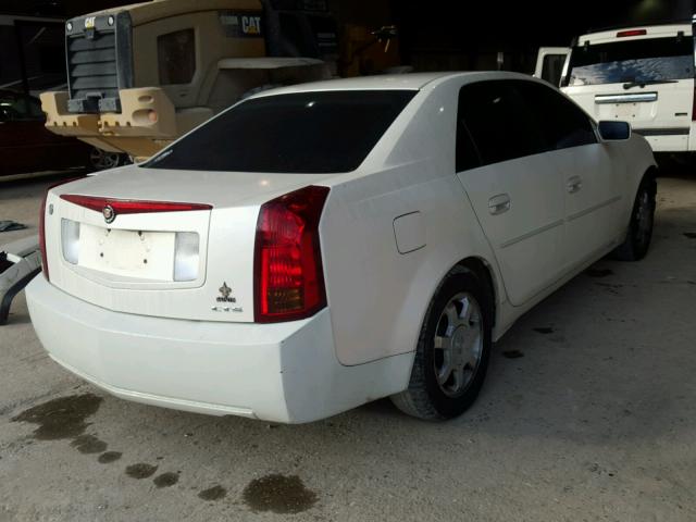 1G6DM57N930104921 - 2003 CADILLAC CTS WHITE photo 4