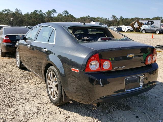 1G1ZE5E18BF331487 - 2011 CHEVROLET MALIBU LTZ 黑色 照片 3