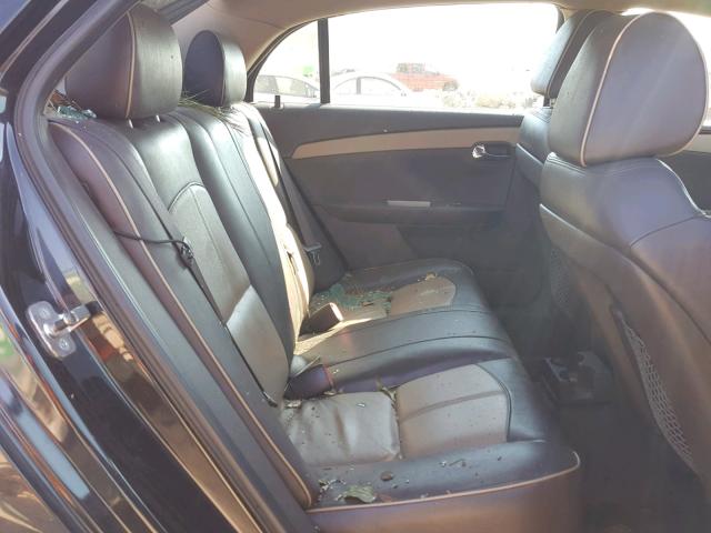 1G1ZE5E18BF331487 - 2011 CHEVROLET MALIBU LTZ 黑色 照片 6