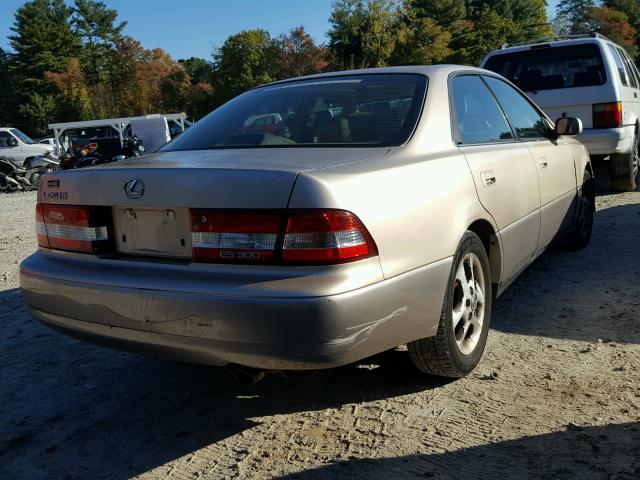 JT8BF28G2Y5087532 - 2000 LEXUS ES 300 BEIGE photo 4