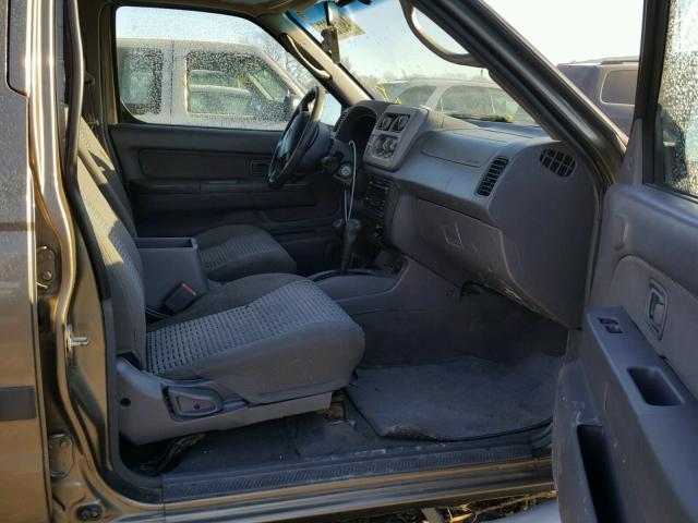 5N1ED28Y21C548139 - 2001 NISSAN XTERRA XE GOLD photo 5