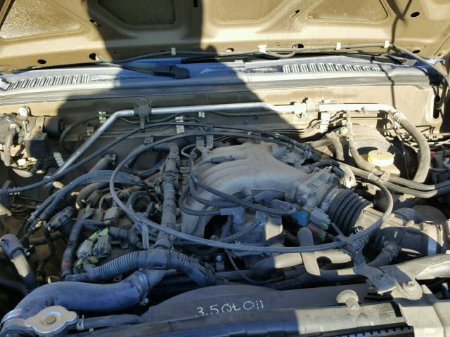 5N1ED28Y21C548139 - 2001 NISSAN XTERRA XE GOLD photo 7