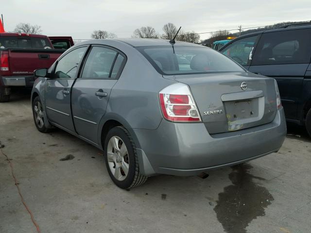 3N1AB61E28L657623 - 2008 NISSAN SENTRA 2.0 SILVER photo 3