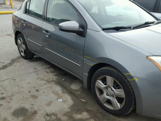 3N1AB61E28L657623 - 2008 NISSAN SENTRA 2.0 SILVER photo 9