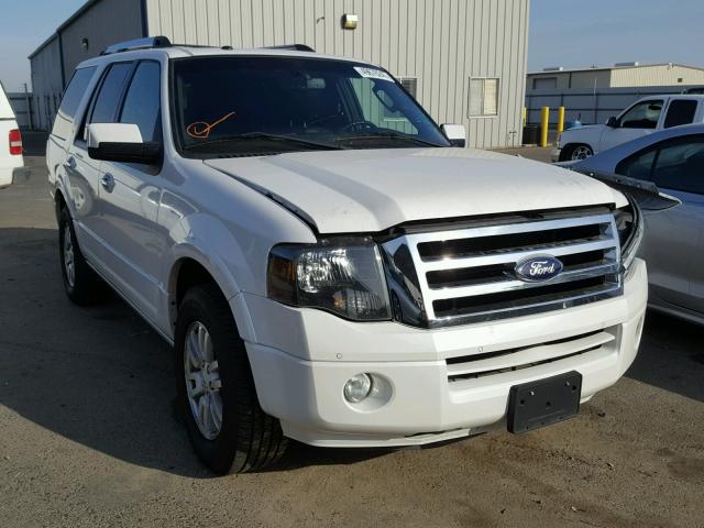 1FMJU1K52DEF43913 - 2013 FORD EXPEDITION WHITE photo 1