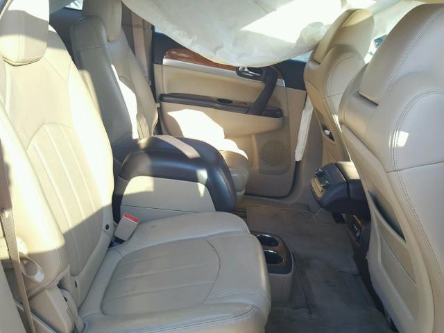 5GAER23D89J130963 - 2009 BUICK ENCLAVE CX WHITE photo 6