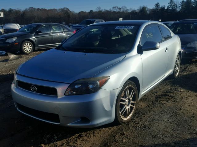 JTKDE167750033428 - 2005 TOYOTA SCION TC BLUE photo 2