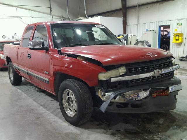 1GCEC19T21Z190526 - 2001 CHEVROLET SILVERADO RED photo 1