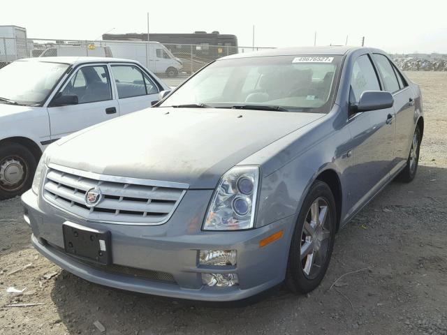 1G6DW677370118966 - 2007 CADILLAC STS BLUE photo 2