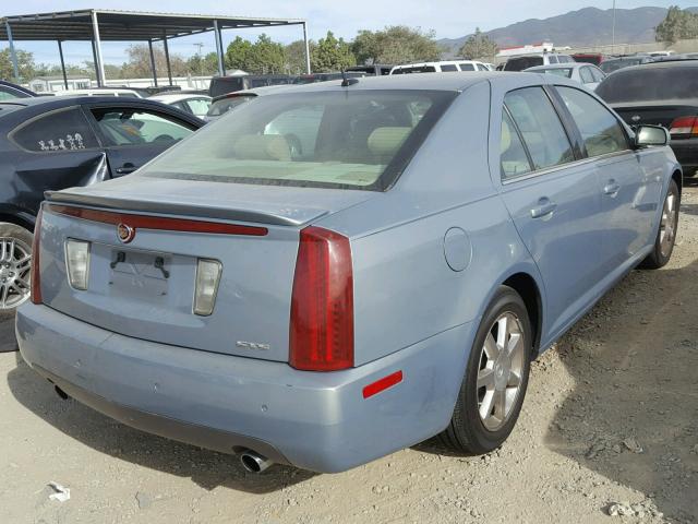 1G6DW677370118966 - 2007 CADILLAC STS BLUE photo 4