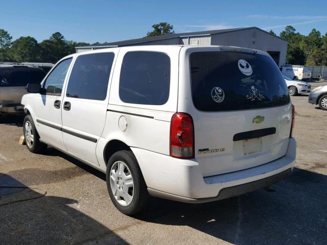 1GNDV231X7D125195 - 2007 CHEVROLET UPLANDER L 白色 照片 3