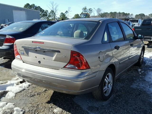 1FAFP34P23W330471 - 2003 FORD FOCUS SE TAN photo 4