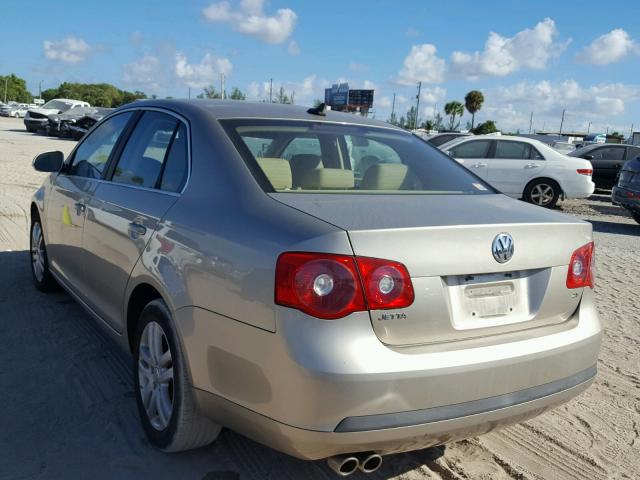 3VWRF71K77M031278 - 2007 VOLKSWAGEN JETTA 2.5 BEIGE photo 3