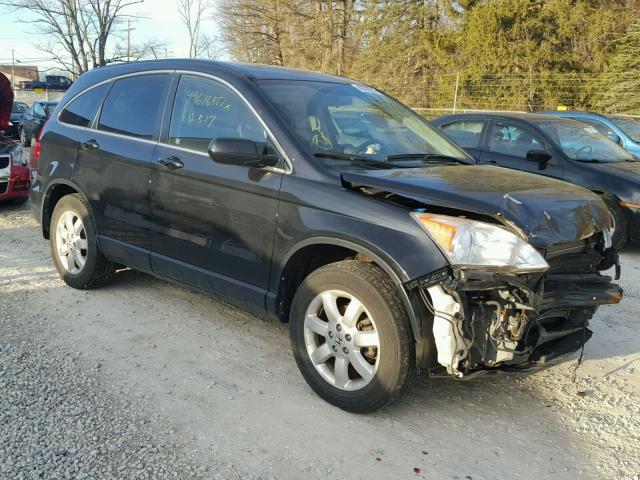 JHLRE487X8C080535 - 2008 HONDA CR-V EXL BLACK photo 1