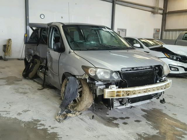 JM3LW28A340516337 - 2004 MAZDA MPV WAGON SILVER photo 1