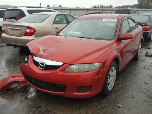 1YVFP80C465M23538 - 2006 MAZDA 6 I BURGUNDY photo 2