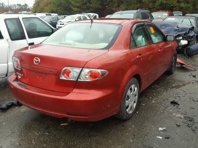 1YVFP80C465M23538 - 2006 MAZDA 6 I BURGUNDY photo 4