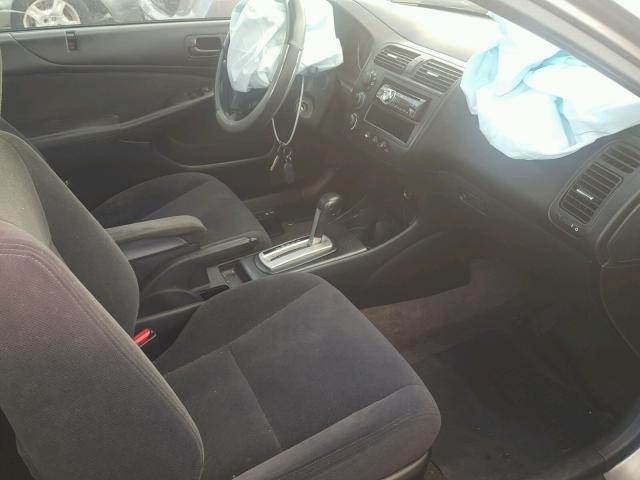 1HGEM22954L032756 - 2004 HONDA CIVIC EX ნაცრისფერი ფოტო 5