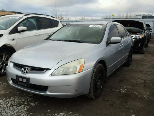 1HGCM56663A807777 - 2003 HONDA ACCORD EX SILVER photo 2