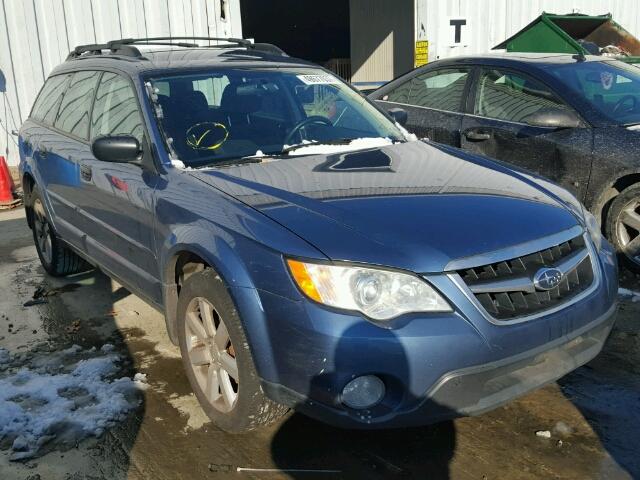 4S4BP61C187361297 - 2008 SUBARU OUTBACK 2. BLUE photo 1