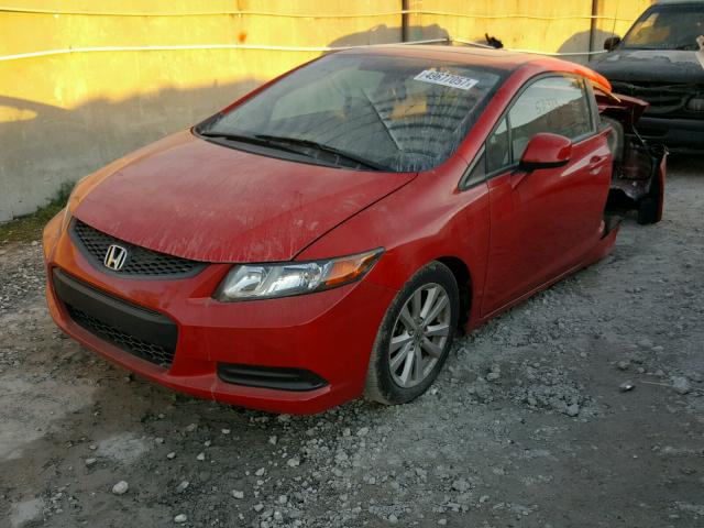 2HGFG3B10CH535506 - 2012 HONDA CIVIC EXL RED photo 2