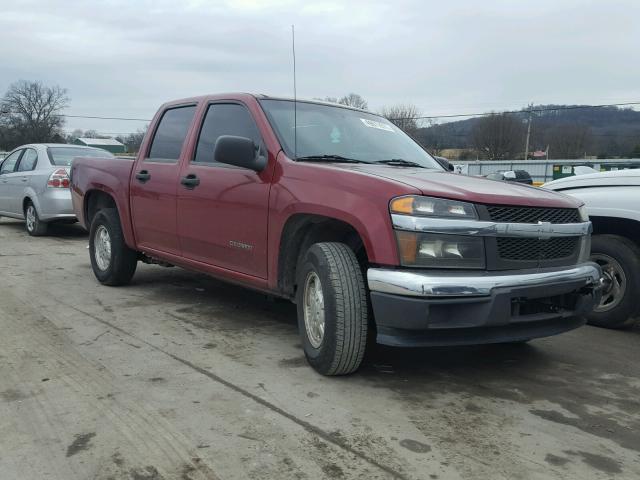 1GCCS136758246548 - 2005 CHEVROLET COLORADO RED photo 1