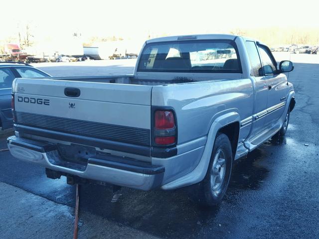 1B7HC13Z6XJ636551 - 1999 DODGE RAM 1500 SILVER photo 4