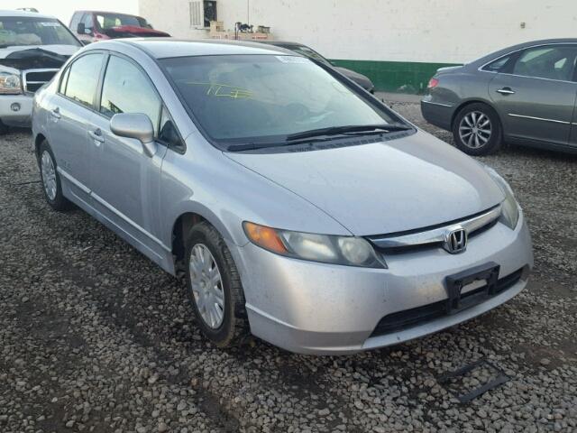 1HGFA46518L000246 - 2008 HONDA CIVIC GX SILVER photo 1